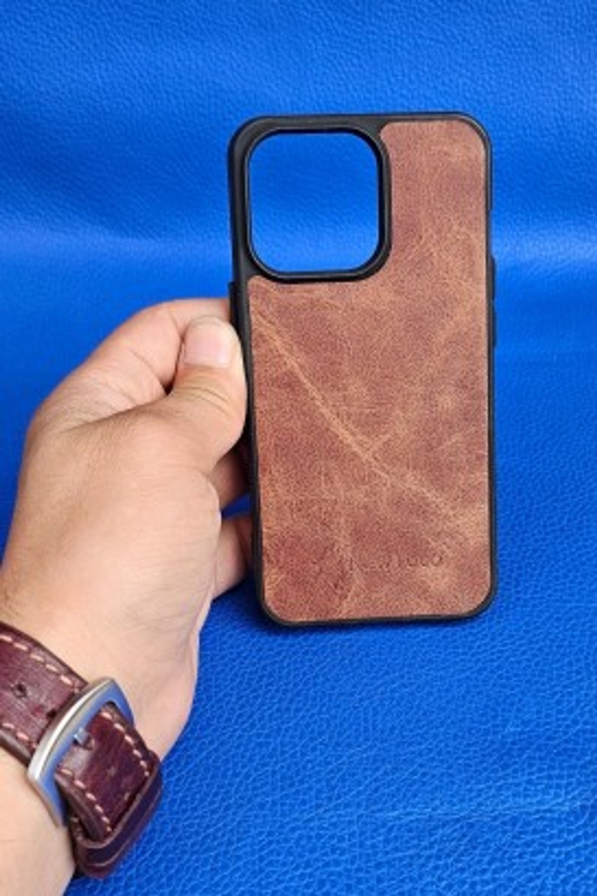 New Loco Hakiki Deri iPhone 13 Pro Kılıfı