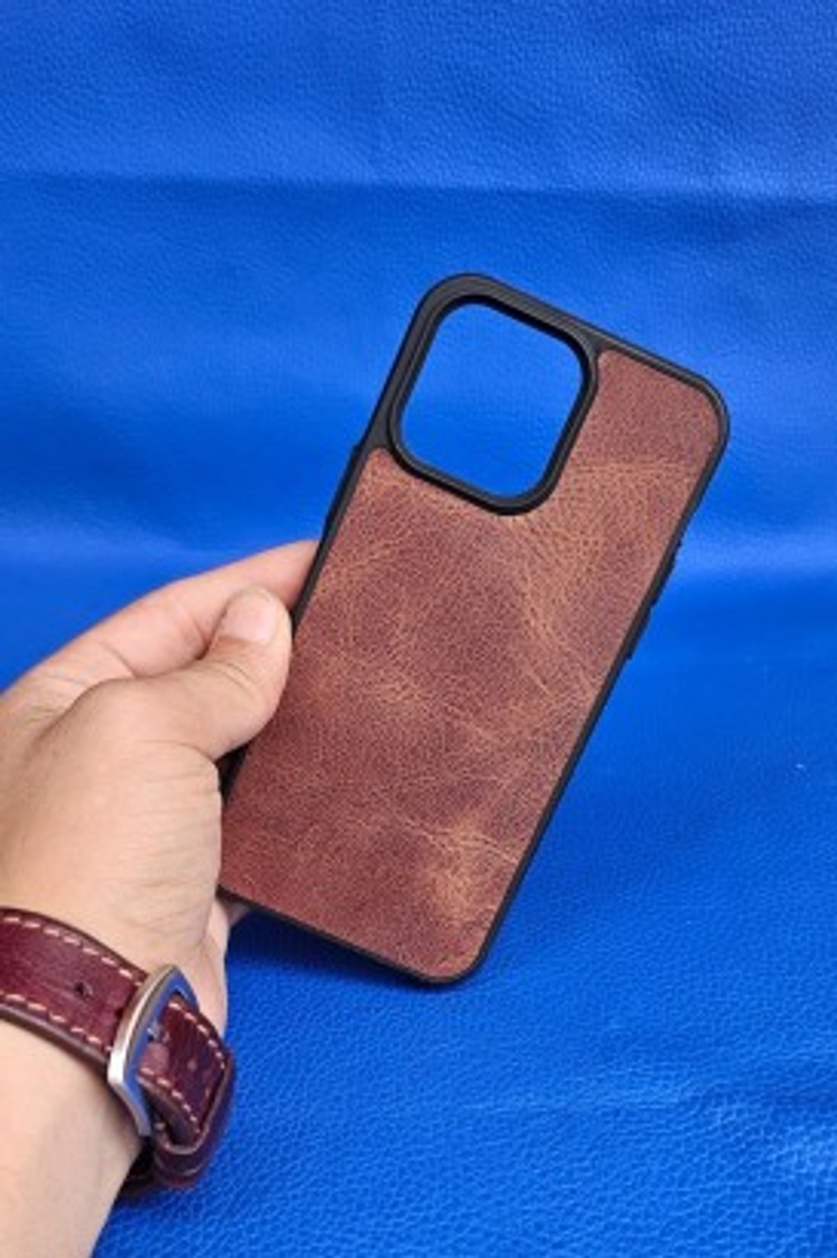 New Loco Hakiki Deri iPhone 14 Pro Max Kılıfı