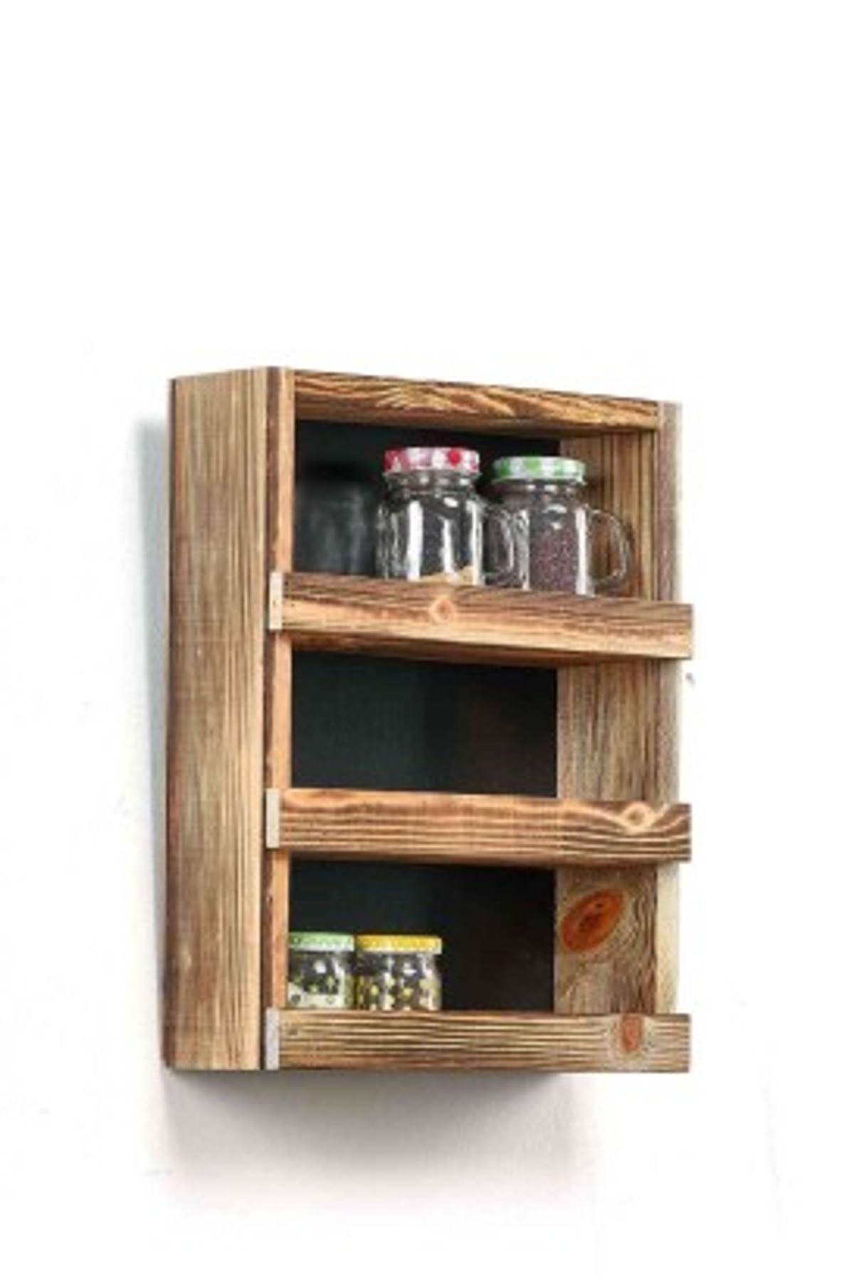 Teomi Collection Home Ahşap Küçük 3 Katlı Terek Baharatlık