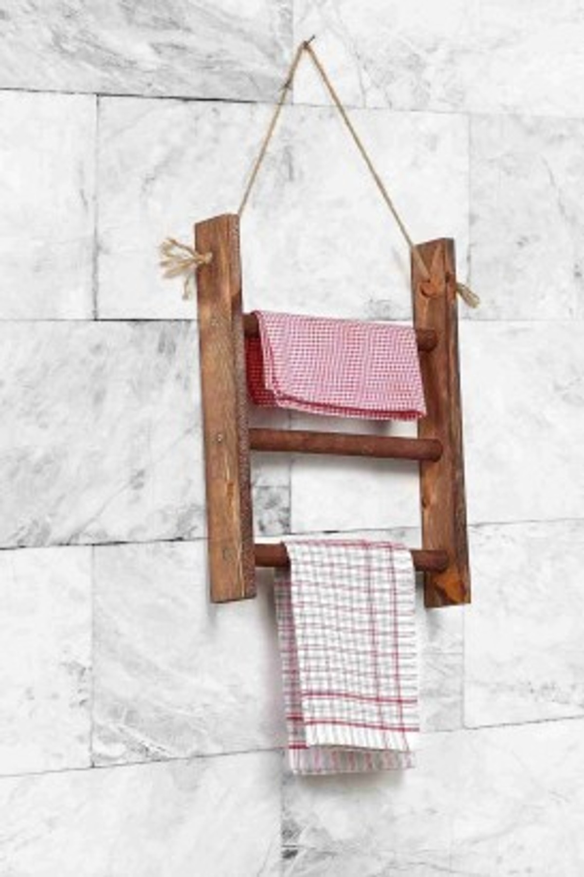 Teomi Collection Home Ahşap Merdiven Havlu Askısı